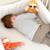 Carré doudou bamboo - renard - 24 cm Orange 5 - vertbaudet enfant 