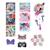 Coffret multi-activités 11 décos girly MULTICOLORE 2 - vertbaudet enfant 