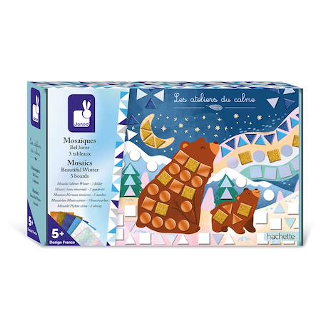 Mosaïques bel hiver MULTICOLORE 1 - vertbaudet enfant 