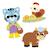 50 grandes gommettes repositionnables ferme MULTICOLORE 5 - vertbaudet enfant 