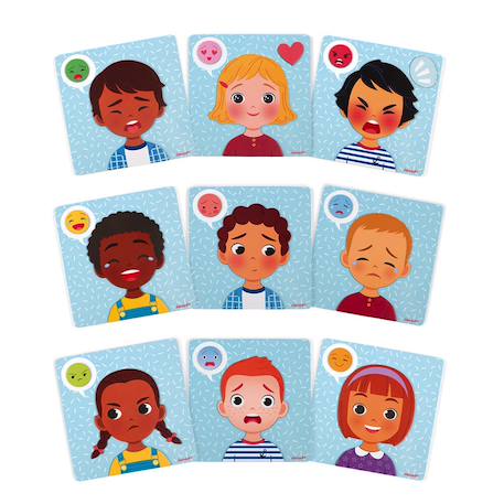 Jeu magnétique des émotions Multicolore 2 - vertbaudet enfant 