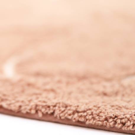 Yva tapis enfant bohème avec pompons Brun rosé 5 - vertbaudet enfant 