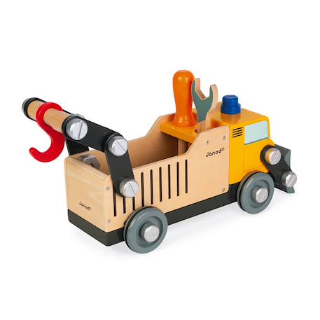 Camion de chantier brico'kids Jaune 5 - vertbaudet enfant 