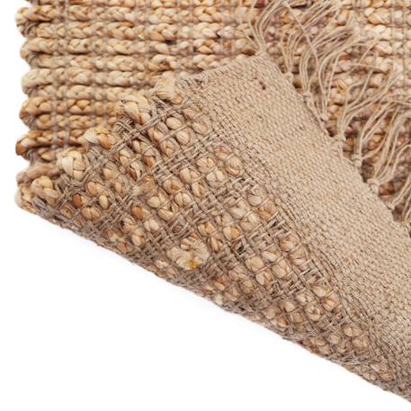 Viggo tapis jute naturel structure Jute naturelle 5 - vertbaudet enfant 