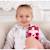 Peluche - peluche chat berry rose framboise cutydoos love - 13 cm Rose 3 - vertbaudet enfant 