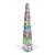 Pyramide carrée les animaux tous mignons Multicolore 5 - vertbaudet enfant 