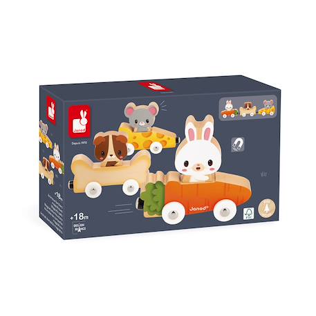Animaux familiers magnétiques Multicolore 6 - vertbaudet enfant 