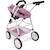 Poussette pour poupées 3 en 1 emotion jean Rose 5 - vertbaudet enfant 