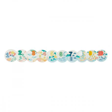 Puzzle mes premiers chiffres Multicolore 4 - vertbaudet enfant 