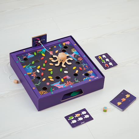 Jeu de société poulp party Multicolore 1 - vertbaudet enfant 