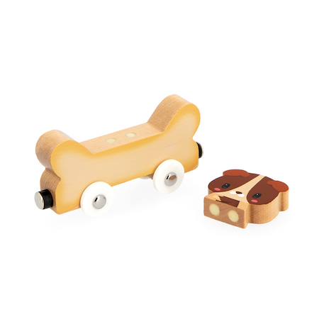 Animaux familiers magnétiques Multicolore 3 - vertbaudet enfant 
