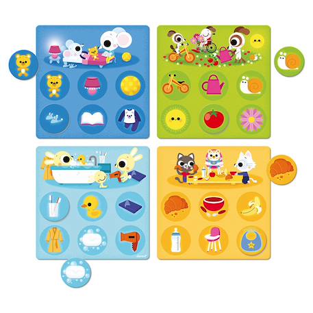 Loto thème maison en carton fsc Multicolore 5 - vertbaudet enfant 