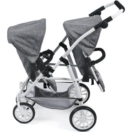 Le buggy twinny pour poupées Gris 5 - vertbaudet enfant 