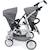 Le buggy twinny pour poupées Gris 5 - vertbaudet enfant 