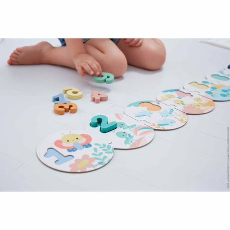 Puzzle mes premiers chiffres Multicolore 3 - vertbaudet enfant 