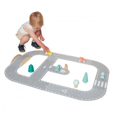 Circuit en feutrine, 21 pièces Multicolore 3 - vertbaudet enfant 