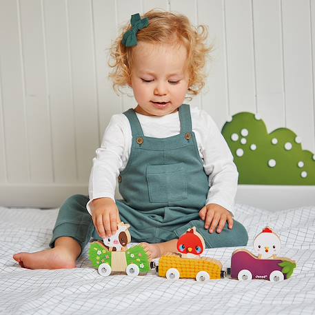 Animaux de la ferme magnétiques Multicolore 2 - vertbaudet enfant 