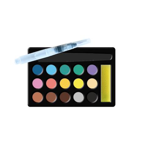 Peinture aquarelle art créatif enfant MULTICOLORE 4 - vertbaudet enfant 