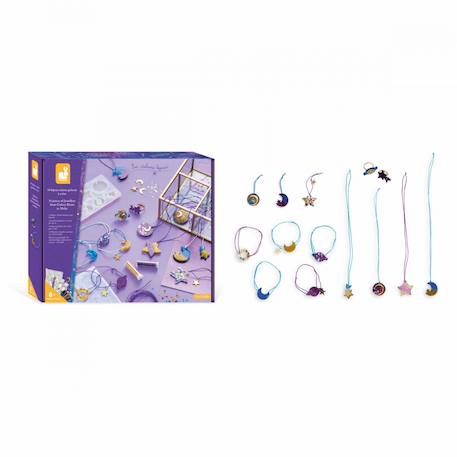 Bijoux en résine galaxy à creer MULTICOLORE 5 - vertbaudet enfant 