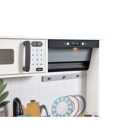 Cuisine interactive en bois Multicolore 3 - vertbaudet enfant 