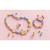 Bijoux en bois à créer - rainbow land MULTICOLORE 1 - vertbaudet enfant 