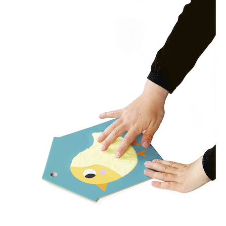 Cartes tactiles la ferme en carton Multicolore 4 - vertbaudet enfant 