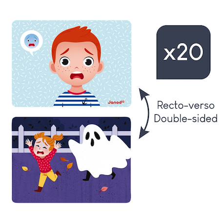 Jeu magnétique des émotions Multicolore 4 - vertbaudet enfant 