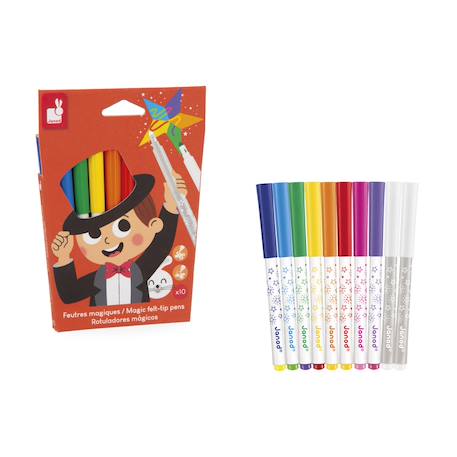 Feutres magiques x10 - colo MULTICOLORE 6 - vertbaudet enfant 