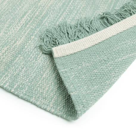 Tapis chambre enfant coton kirthy Bleu+Nude 6 - vertbaudet enfant 