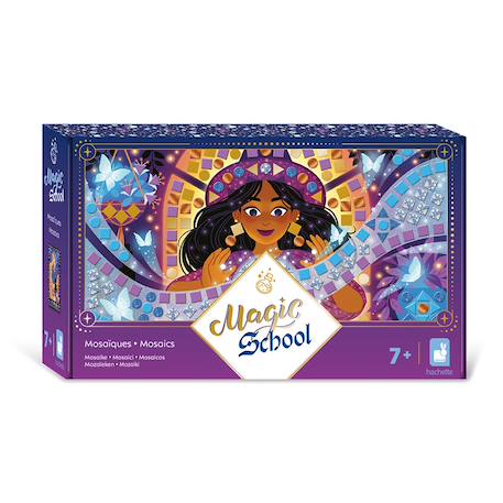 Mosaïques thème la magie - magic school MULTICOLORE 1 - vertbaudet enfant 