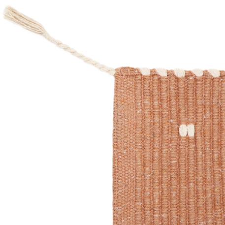 Tapis mallorca moutarde en coton Rose argile 6 - vertbaudet enfant 