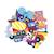50 grandes stickers repositionnables véhicule MULTICOLORE 6 - vertbaudet enfant 