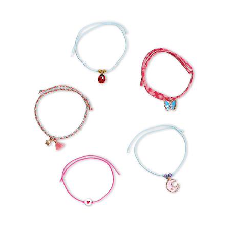 Bracelets de v?ux à créer, atelier bijoux MULTICOLORE 3 - vertbaudet enfant 