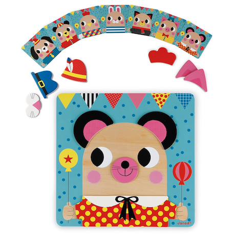 Jeu éducatif magnétique Multicolore 1 - vertbaudet enfant 