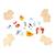 4 puzzles evolutifs en bois ferme 2 à 5 pcs Multicolore 3 - vertbaudet enfant 