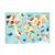 Puzzle éducatif magnétique les minikids Multicolore 1 - vertbaudet enfant 