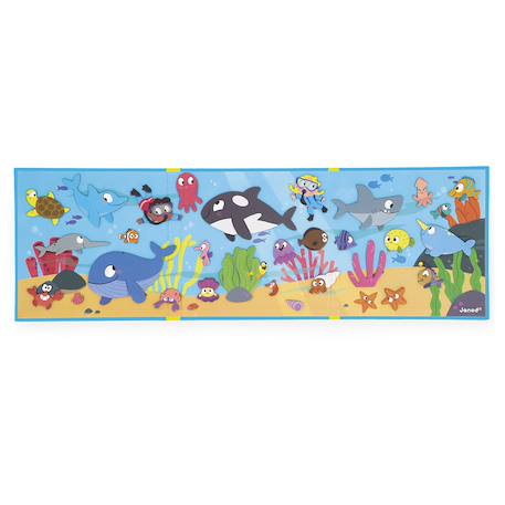 Magneti'stories les fonds marins Multicolore 3 - vertbaudet enfant 