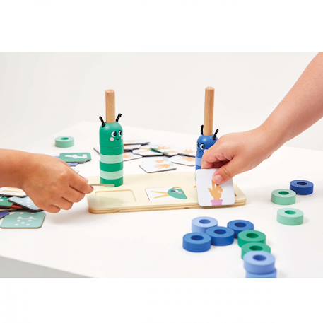 Composition comparaison des nombres Multicolore 5 - vertbaudet enfant 