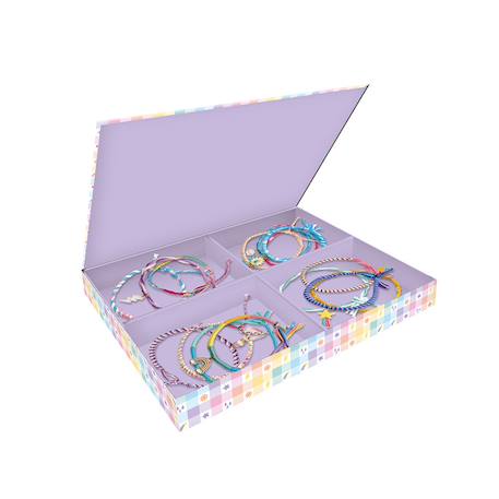 Bracelets arc-en-ciel, 30 bijoux MULTICOLORE 3 - vertbaudet enfant 