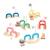 Jeu de billes circuit en bois fsc Multicolore 1 - vertbaudet enfant 