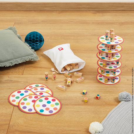 Jeu d'adresse acrobat' Multicolore 2 - vertbaudet enfant 