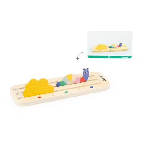 Jeu pédagogique  se reperer, le jardin Multicolore 4 - vertbaudet enfant 