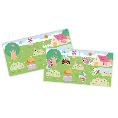 Stickers épais et repositionnables MULTICOLORE 2 - vertbaudet enfant 