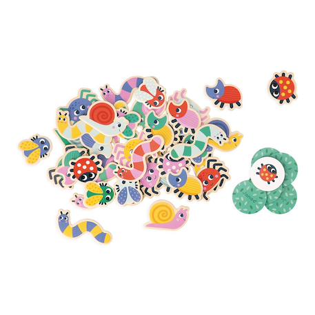 Jeu pédagogique cherche et trouve du jardin Multicolore 1 - vertbaudet enfant 
