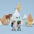 Cubes en bois fsc la vallee blanche, 36 pcs Multicolore 1 - vertbaudet enfant 