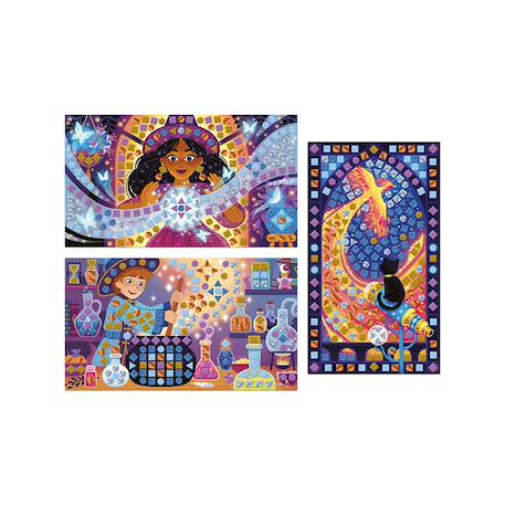 Mosaïques thème la magie - magic school MULTICOLORE 5 - vertbaudet enfant 