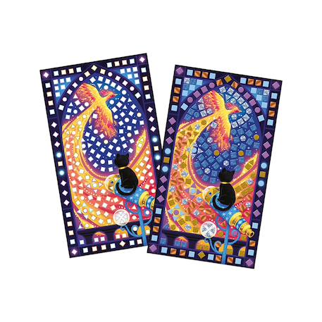 Mosaïques thème la magie - magic school MULTICOLORE 3 - vertbaudet enfant 