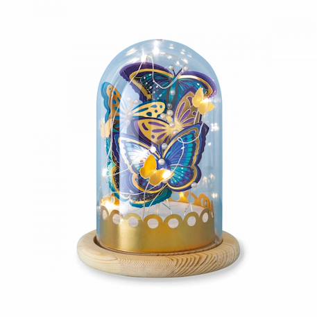 Cloche lumineuse papillons MULTICOLORE 3 - vertbaudet enfant 