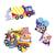 50 grandes stickers repositionnables véhicule MULTICOLORE 5 - vertbaudet enfant 