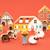 Cubes en bois fsc la campagne, 36 pcs Multicolore 1 - vertbaudet enfant 